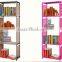 Modern simple design wooden book rack for sale