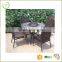 Luxury outdoor/indoor 5pcs set wicker dining set garden dining table set rattan furniture                        
                                                                                Supplier's Choice