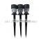 New Outdoor Solar Garden Stick Light Coffee Table Light With Ground Spike And Table Base