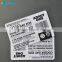 CR80 30Mil Full Color PVC Plastic Card Back barcode Continue Numbers