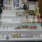 2015 New Design floor standing supermarket cosmetic counter display racks