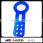 Blue Front & Rear Tow Hooks