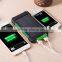 Wholesale portable charger mobile solar charger 4000mah