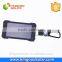 2016 newest waterproof super light LED flashlight 10000mah solar power bank with 1.48W solar panel