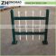 Hot selling Powder Coated Eco-friendly Metal Frame Material park wrought iron fence