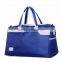 Nylon material folding duffel women travel bag
