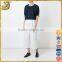 White woman lace cropped trousers