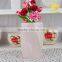 Color Glazed ceramic outdoor flower vase for home decoration