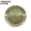 Wholesale Glass charger plate in gold Color Painted and silver plating for wedding , cheap price
