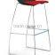 Commercial Use Bar Furniture Plastic Material Bar Stool