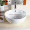 2016 hot sales ceramic basin bathroom countertop hand washing basin art sink