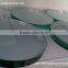 Circular Toughened glass round edges polished
