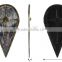 European Medieval Shield Ancient Greek Knight Shield Plastic Toy Shields:Latin Cross & drop