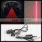 Red Car Universal Alarm Warning Rear Tail Light Anti-collision Car Laser Fog Lamp