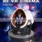 2016 Hot Sale 3 Seats 9D VR Egg Cinema for Shopping Mall 360 Degree Rotation Virtual Reality Simulator