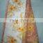 Wholesale yellow african embroidery design soft tulle lace fabric for party dress                        
                                                                                Supplier's Choice