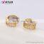 New Products Two -Tone Huggie Earrings Fashion jewelry 2016