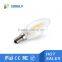 2W SMD led filament candle Bulb 2200k