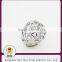 Hollow ball high quality Specials silver plated jewelry fashion cute women classic zircon crystal ring