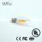UL dimmable C35 E12 E14 E17 low energy 5w candle light led lights led bulb
