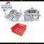 High polishing plastic injection crate mould plastic vegetable turnover box mould
