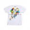 Wholesale custom cartoon die cut heat transfer sticker for t-shirt garment