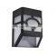 Vintage waterproof solar wall lamp for hotel garden 18LM 2V 120MA
