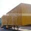 Best selling enclosed semi trailer for sale / box trailer / van semi trailer