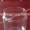 Cylinder round 650ml big glass candy jar with lid