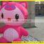 2015 ne design Customized Inflatable cat model for Shopping mall events
