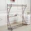 Single Side metal Cloth Display Rack And Handbag Display Shelf Stand