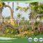 VGD-217 Good quality simulating dinosaur in garden cartoon dino