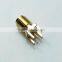 5 insertion Female Straight PCB through hole SMA connector