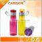 BPA free sports plastic water bottles with straw