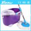 New material 360 degree cleaning floor plastic heavy duty cleaning wringer qq spin mop bucket