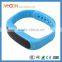 Waterproof E02 Sport Bluetooth 4.0 Smart Wrist Watch Bracelet for iOS Android Video Remote Anti-lost Pedometer - Green