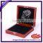 Food grade wooden chocolate box with compartments and lock