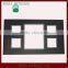 Wholesale acid free black double passe-partout for decoration picture photo frame