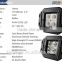 4x4 suv work light led working lamp 27w wrok light led lighting factory with ce
