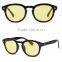 Hot selling colorful lens full frame polarized wooden sunglasses for women