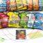 Soccer Uniform CC Stick Popping Candy With Football Star Puzzle in Football Clothes Shape Bag