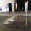 Indoor/Outdoor ISO 9001:2008 four layers aluminum Anti-slip weld folding chorus stage