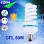 3000/6000/8000Hours High Lumen B22 E27 CFL Spiral From Linan Factory