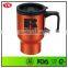 14 oz food grade insulated stainless steel travel mug with handle