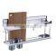 storage racks and kitchen wall mounted basket and Popular style best sale wall mounted space aluminum kitchen utensils hanging r
