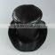 Leather black tall hat magic top hat halloween party prop