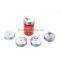 9pcs/set condiment glass shaker bottle set
