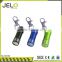 Ningbo JELO Hot Sales Promotion Torch Super Bright 1LED Keychain Light Cheaper Keylight Gift Flashlight