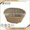 Good quality and new style china factory christmas gift wicker basket no handles