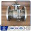 Manual Operated Casting flange integral flanged ball valve with flanged